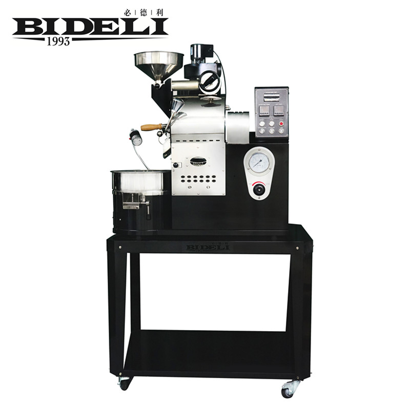 必德利1kg咖啡烘焙機(jī) 廠家直銷咖啡豆烘焙機(jī)商用 燃?xì)夂娑箼C(jī)